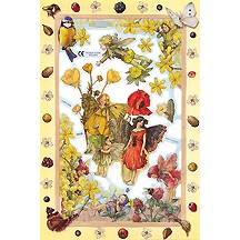 Flower Fairies Scraps with Poppies ~ England ~ Out of Print